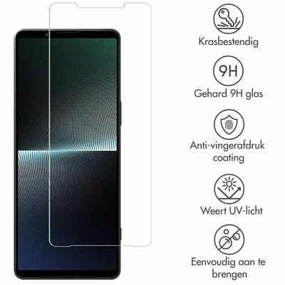 Selencia Screen Protector - Geschikt voor Sony Xperia 1 V - Gehard Glas Screenprotector