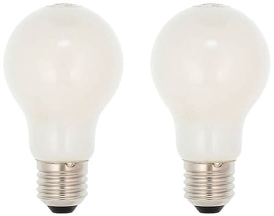 VITO LED Filament Lamp A60 E27 - 5.5W (vervangt 50W) - 660lm - 2700K - Ø60mm - 220-240V - Energiezuinig - 2 stuks
