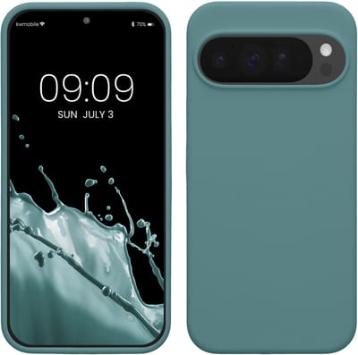 kwmobile telefoonhoesje geschikt voor Google Pixel 10 Pro XL - Hoesje met siliconen coating - Smartphone case in Arctische nacht
