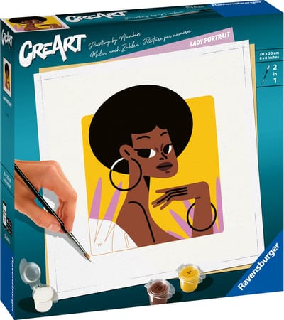 Ravensburger - Lady Portrait - Schilderen op Nummer - 1 Kunstwerk
