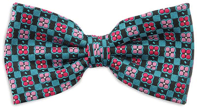 Sir Redman - Strikken - strik Daisy Lewis turquoise - zwart / turquoise / roze