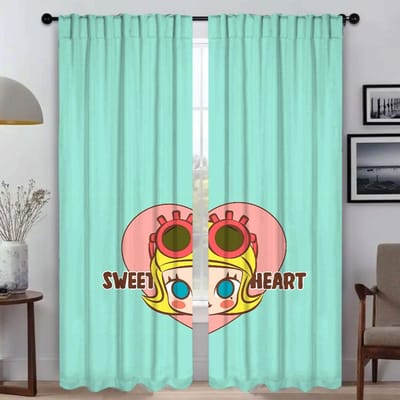 POP MART Verduisteringsgordijn voor Kamer 2 Paneel Scheidingsgordijnen Kinderkamer Shades Jaloezieën Huis Interieurgordijnen Tule voor Slaapkamer W50xH70cmx2pcs-CL white