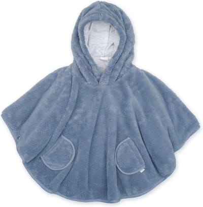 BEMINI Reisponcho 9-36m - Zacht comfort - Stone