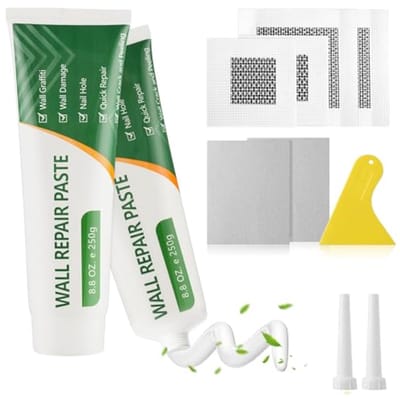 Muurreparatiepasta 500g - Effectieve oplossing voor boorgaten en scheuren in muren