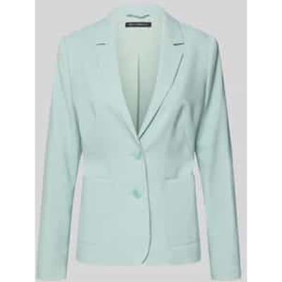 slim fit blazer met reverskraag
