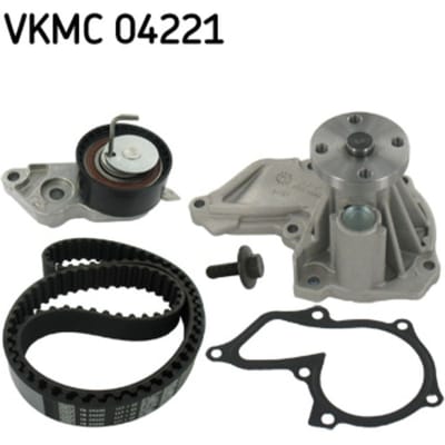 Waterpomp + distributieriem set PowerGrip® SKF VKMC 04221