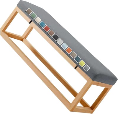 Bankkussen - Zitkussen Tuinbank - Comfortabel Zitten - Antislip Met Riemen - 100 x 30.5 cm - C2