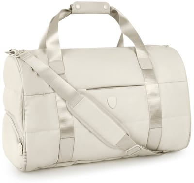 HEYS reistas The Puffer Duffel Bag White crème