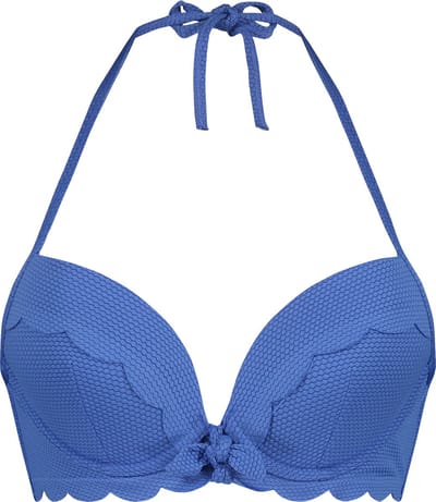 Hunkemoller Scallop padded bikinitopje Dames Bikinitopje - Maat E75