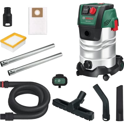 Bosch Home and Garden PAS30-240PRS 06033E7300 Nat- en droogzuiger 1.300 W 30 l Halfautomatische filterreiniging