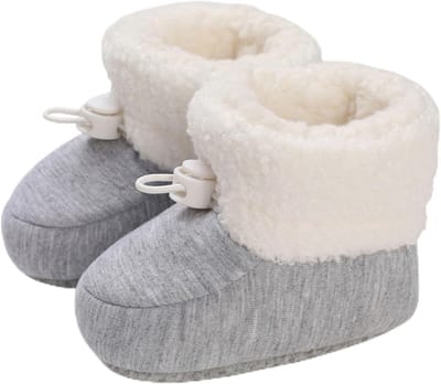 Winter baby schoenen - warme, antislip en verstelbare sneeuwschoenen voor 0-18 maanden