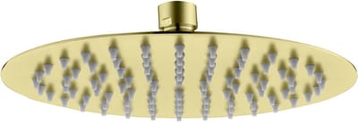ALONI ronde rainshower – Ø30 cm – geborsteld goud