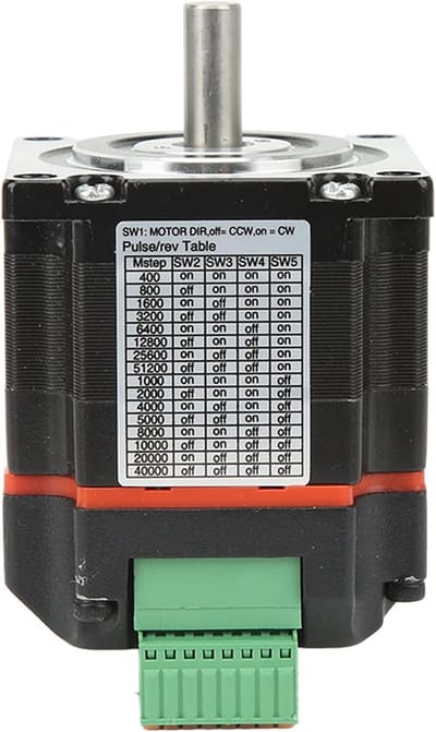 Gesloten Lusmotor - Hybride Servosysteem - Hoge Snelheid - Efficiënt Warmtebeheer - 8 mm Schacht