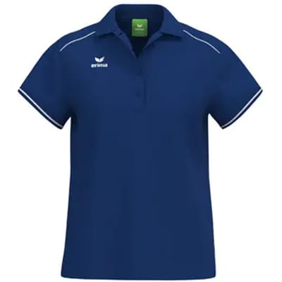 Erima Cmpt 3 Wings Polo Dames - New Navy / Wit | Maat: 40