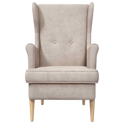 vidaXL - Fauteuil - Beige - ARES
