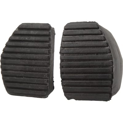 1 paar Koppeling Rempedaal Pads Rubber Covers 450417 Vervanging voor Peugeot 807 307 1007 406 508 gray
