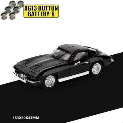 1:32 Chevrolet Corvette C2 Supercar Legering Metaal Diecast Modelauto Fijne Huisdecoraties Sieraden Kinder Speelgoedauto Verjaardagscadeau