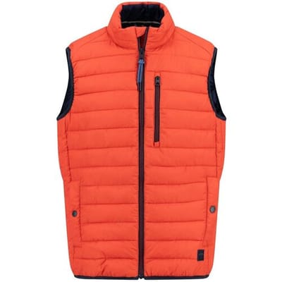 Fynch-Hatton Lightweight Body-Warmer Poppy Red / male