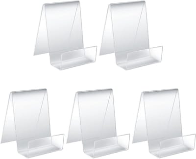 VLSelect® Boekenhouder - Boekenstandaard - Boekensteun - 5 Stuks