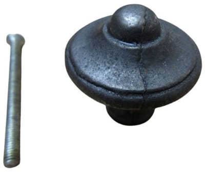 Decorative Dome Cabinet Knob Antique Iron 30mm