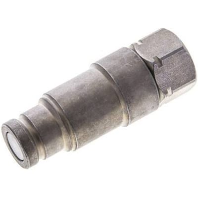 Stalen DN 10 Vlakdichtende Koppeling Insteeknippel G 3/8 inch Binnendraad ISO 16028 CEJN Drukontlasting D 19.7mm