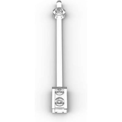 MOC 10 STUKS 99784 Staaf 12L Met 1 x 2 Plaat Einde Holle Studs Bouwstenen Kit 42445 Plaat Bakstenen Deeltje DOE-HET-