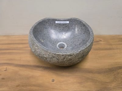 Waskom Natuursteen - 35x32x15cm - FL23432