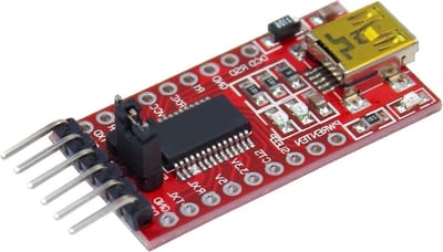 USB naar TTL Serieel Converter Adapter Module 3.3V/5V - Set van 4 voor Arduino en Raspberry Pi