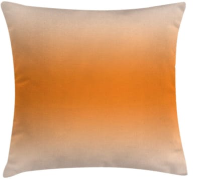 ABAKUHAUS Ombre-Kussenhoes – 40x40 cm – Dubbelzijdig bedrukt – Oranje