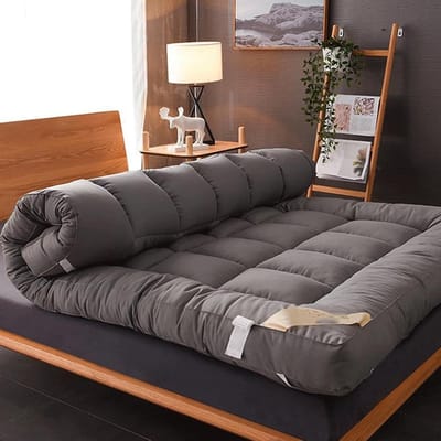 Opvouwbaar Japans vloermatras 150 x 200 cm - Dikke tatami-mat voor camping en thuisgebruik