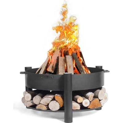 CookKing Vuurschaal Montana 45 cm - 60 cm - Hoge Kwaliteit Staal - Handgemaakt in Europa