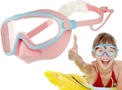 Kinder Duikbril Met Neusbescherming - Lekkagevrij Snorkeluitrusting - Waterdichte Veiligheidsbril - Geschikt Voor Kinderen Van 4 Tot 16 Jaar - Sportaccessoire - Roze