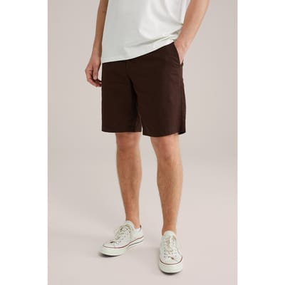 We Fashion Short Dark Brown Size: W28 | Shorts Outlet | Heren | Bruin