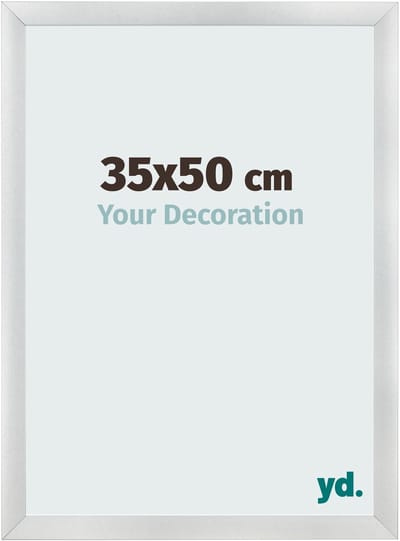 Your Decoration - Fotolijst 35x50 cm - MDF - Zilver Mat - Pisa