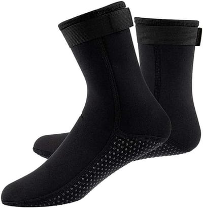 Dikke 3mm Neopreen Watersokken voor Strand, Duiken en Voetbal - Antislip Aqua Schoenen
