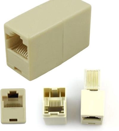 LOGILINK - NP0029 - RJ45 koppellaar om 2 UTP kabels met elkaar te verbinden