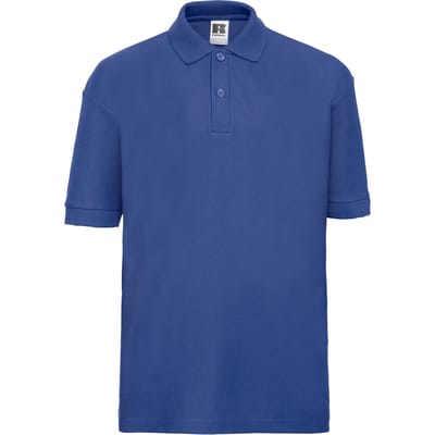 Russell Kinder/Kinder Piqué Poloshirt (Helder Koningsblauw)