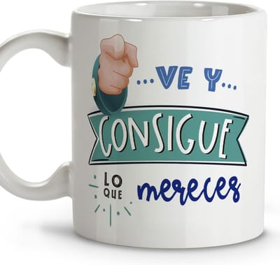 Keramische mokken - Ontbijtmokken geschenken - Warme dranken - Sublimatieprint duurzaam - 330 ml - Wit