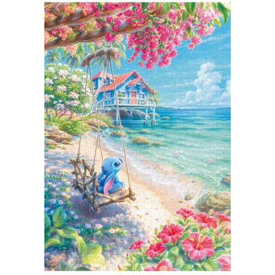 Tenyo 1000 Piece Puzzle Disney Loco Beach (Stitch) (51x73.5cm) D-1000-898