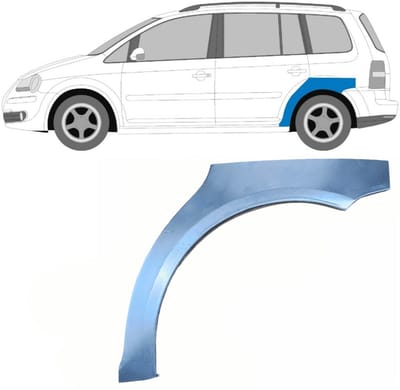 Reparatiepaneel achterspatbord voor Volkswagen Touran 2003-2010 / Links