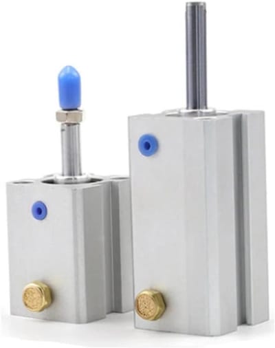 Luchtcilinder - Pneumatische cilinder - Industriële Automatisering - Drukveer werking - STA16 - Metaal