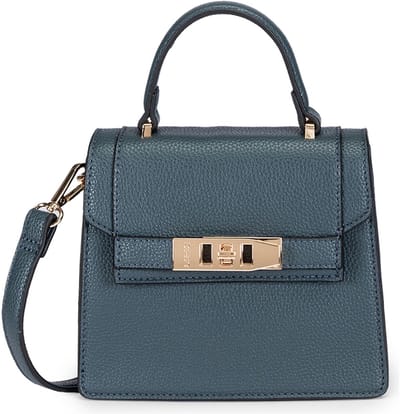 L.CREDI Konstanze Handtas 20 cm - Dames - night sea