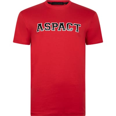 Aspact Legend Tee Red Größe: L | Hemden Outlet | Unisex | Rot