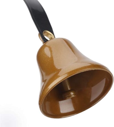 GTB® Winkelbel - Entreemelder - Toegangsmelder - Bruin - 18cm x 13cm x 7cm