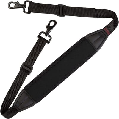 Draagriem Cameratas - Schouderband - Zware Tassen Dragen - Interne Stretch Controle - 39 x 13 x 6 cm - Zwart