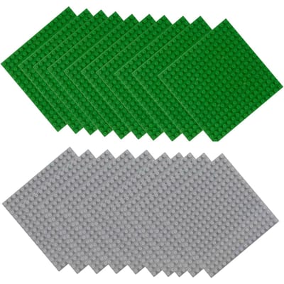 16x16 Blokken Basisplaat 20 stuks Werkt Met Gangbare s Stimuleert KINDEREN'S Creativiteit Speelgoed Accessoires 20pcs16x16