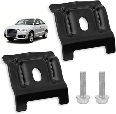 Batterijhouder Auto - Accuklem Beugel - Voertuig Stabiliteit - Duurzaam IJzer Materiaal - 12x8x2 cm - Zwart