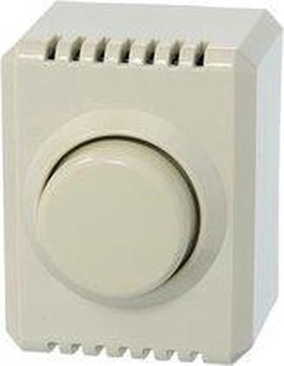 GAMMA opbouwdimmer – 60 tot 400 watt – Voor 230V halogeen en verlichting – Crème kleur – Zonder trafo – Niet geschikt voor LED