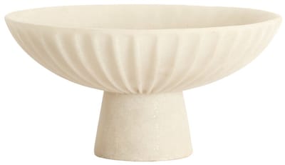 Light & Living Schaal Shila - Crème - Ø30.5x15.5cm - Kunststof - Modern - Woonkamer