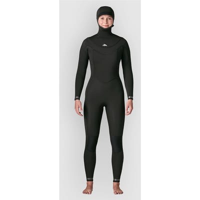 Patagonia Regulator 5/4 Hooded Full Wetsuit zwart